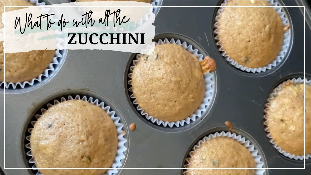 Sourdough Zucchini Muffins | Easy & Delicious Breakfast or Snack