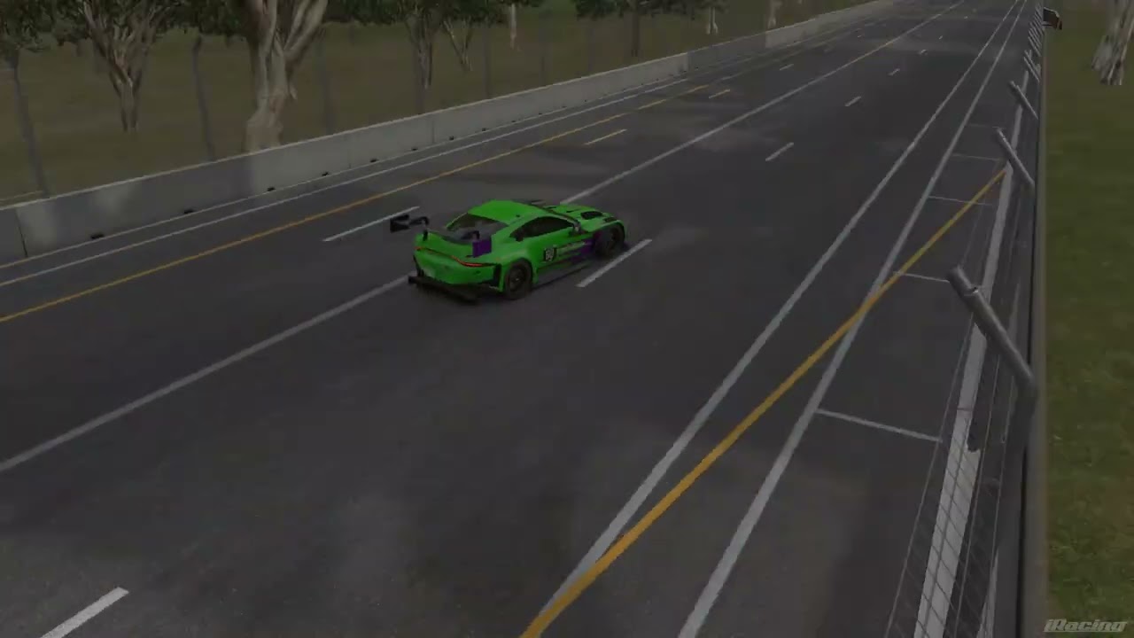 AstonGT3 AdelaideHotLap