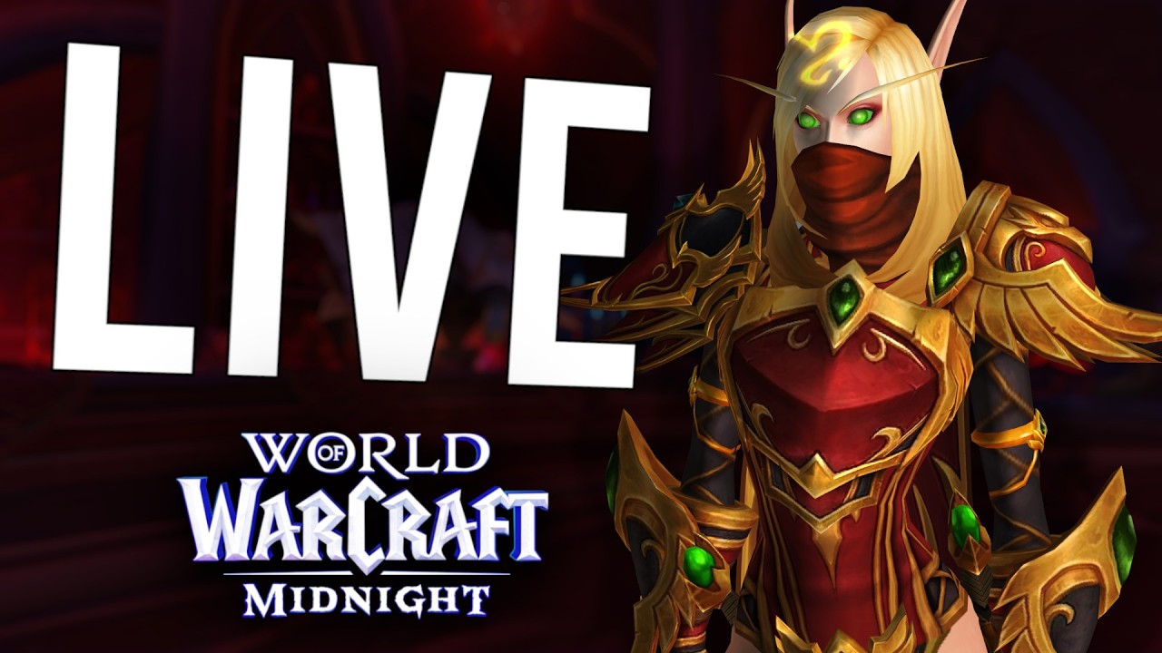 MIDNIGHT SEASON 1 IS HERE! MORE GEARING, DELVE BOSS, AND PVP! - World of Warcraft (Livestream)