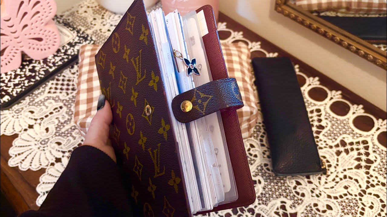Пролистайте мою ежедневник #louisvuitton Medium | Пролистайте планировщик #plannerflipthrough