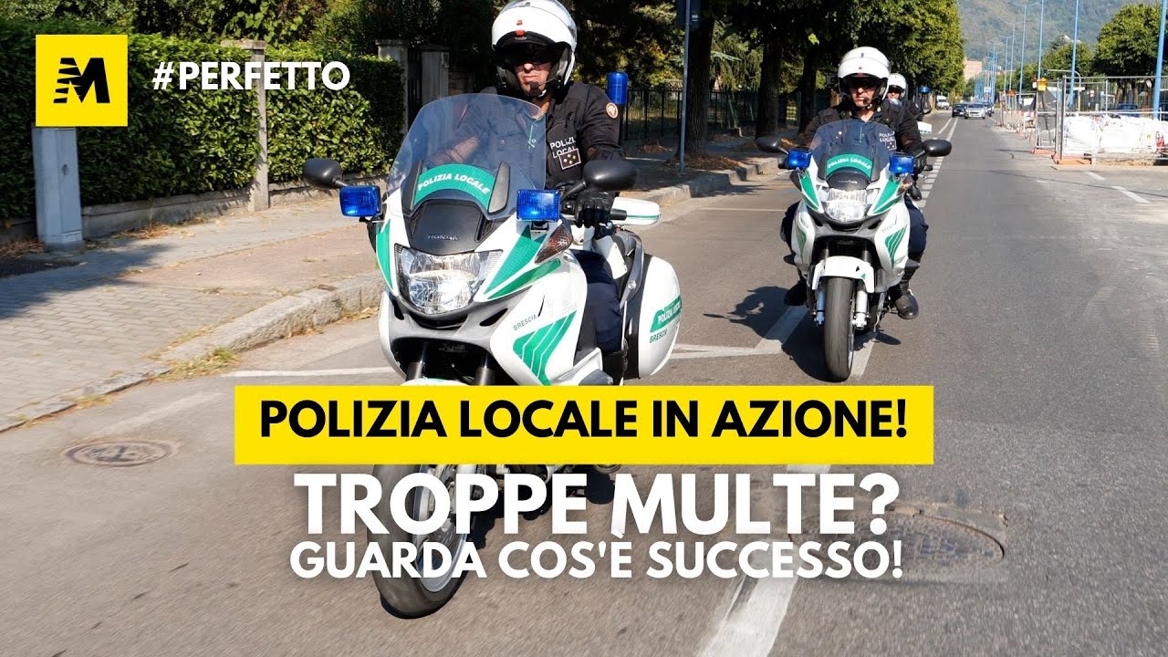 Polizia Locale in azione! Troppo severi? No: in Italia nessuno rispetta le regole
