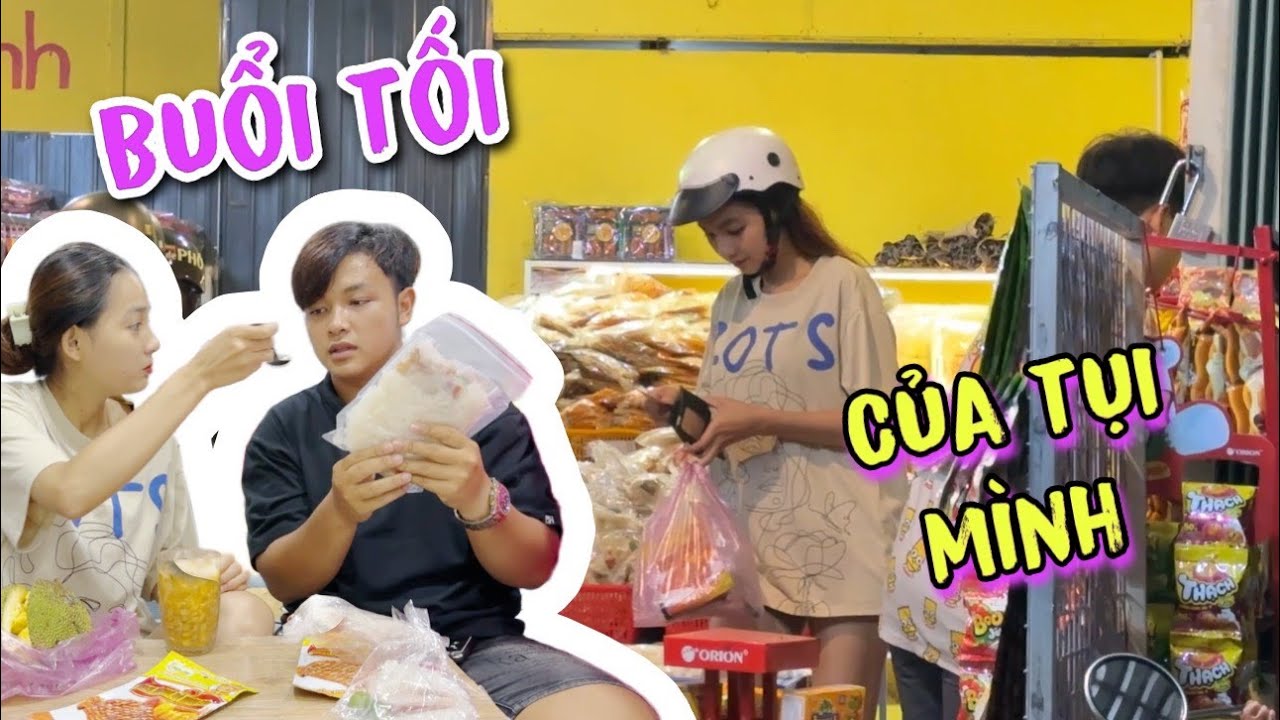 Buổi Tối Và Những Món Ăn Vặt Tuổi Thơ Cùng Nhã và Hân