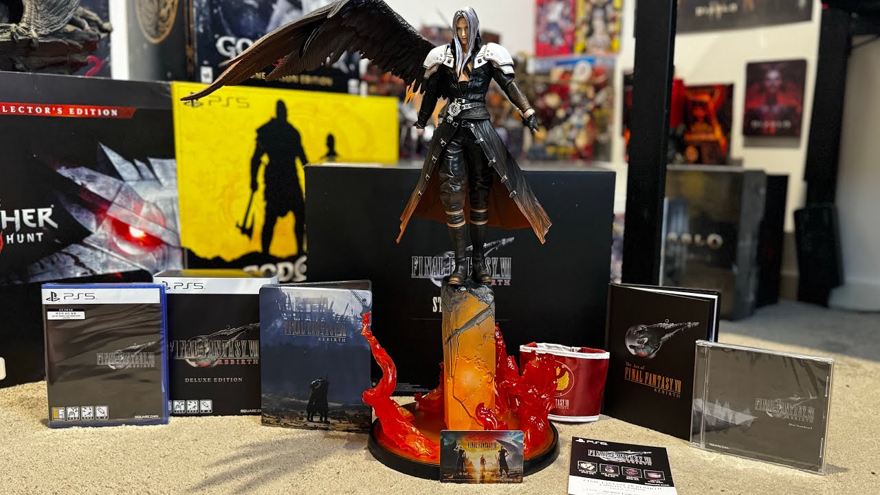 Final Fantasy Rebirth VII Collector Edition Unboxing 😍