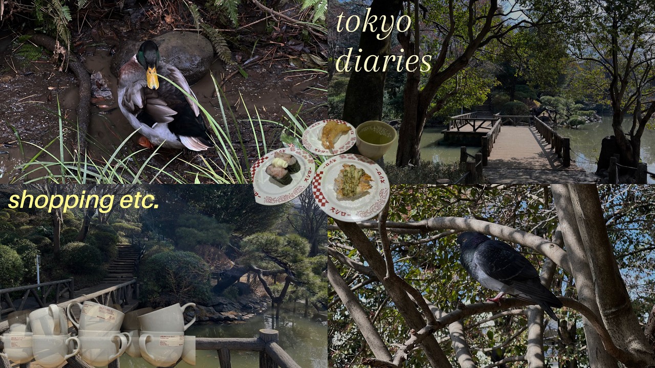 take a walk with me in tokyo to soothe your soul.