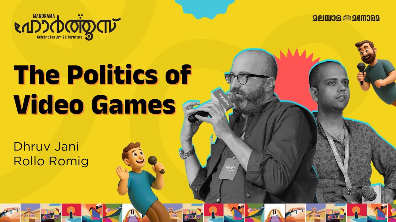 The Politics of Video Games | Dhruv Jani, Rollo Romig | Manorama Hortus 2025