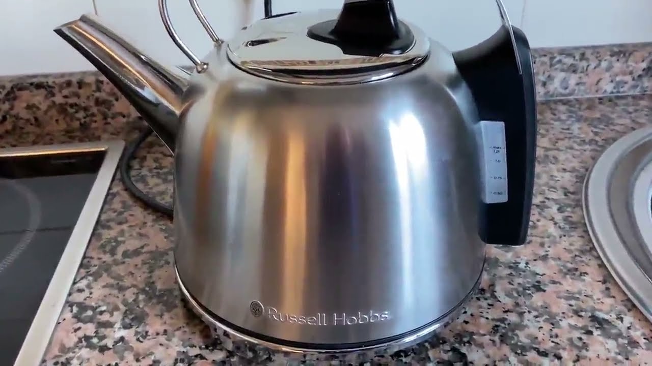 Russell Hobbs K65 Hervidor de Agua Eléctrico, Diseño clásico y TOP  Funcionamiento impecable