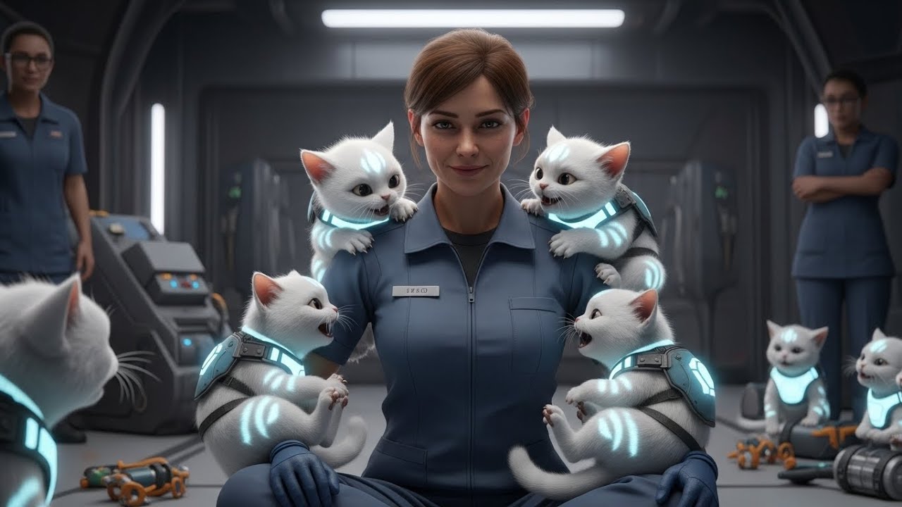 The cat Hatchlings Bit Everyone Who Came Close — Then Curled Up on a Human Janitor’s Knee