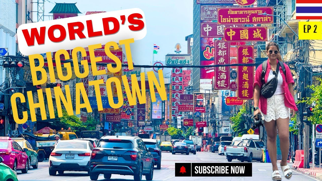 1st Day in Bangkok | Exploring World’s Biggest Chinatown | Thailand 🇹🇭 | Ep 2 | DesiGirl Travel Vlog