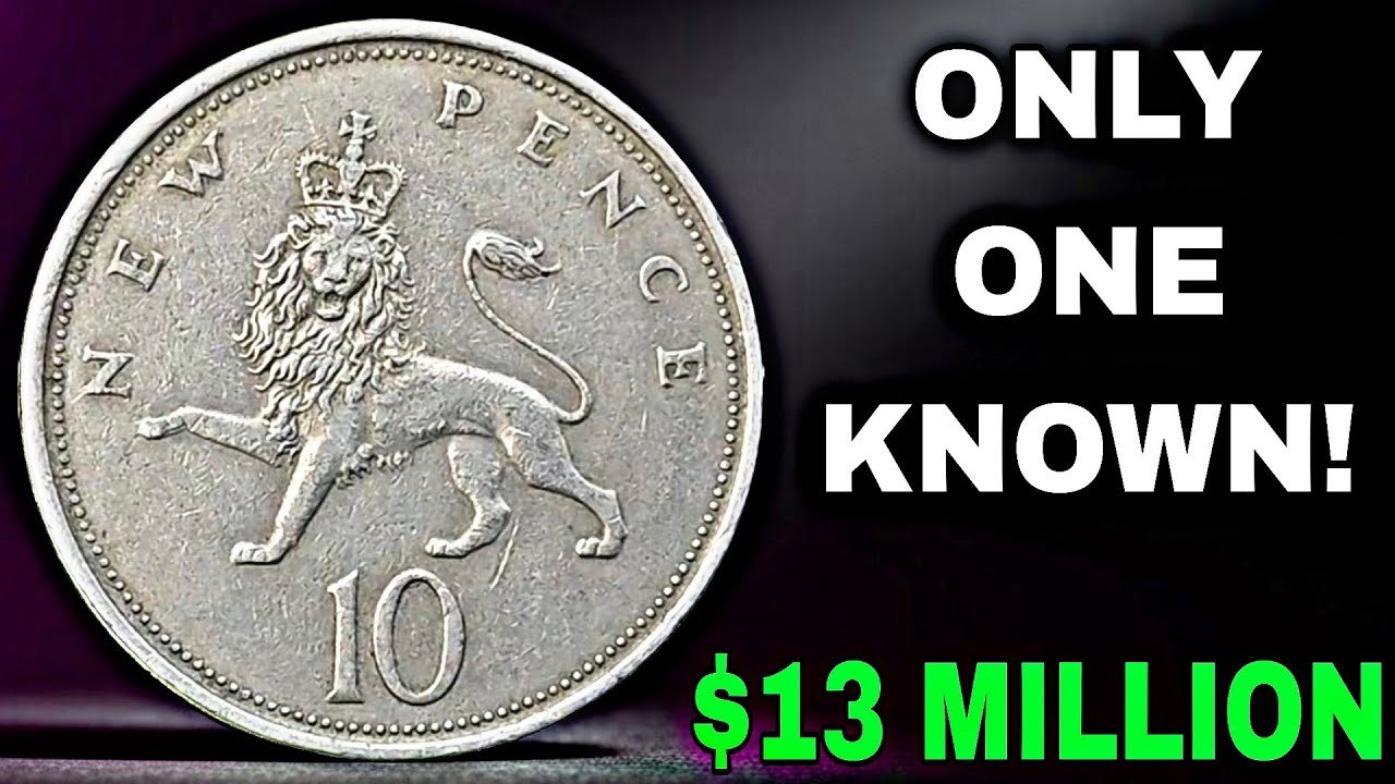 ОХОТА НА МОНЕТЫ НА МИЛЛИОН! 💰 Топ-3 редких монеты Великобритании номиналом 10 пенсов, которые сто...