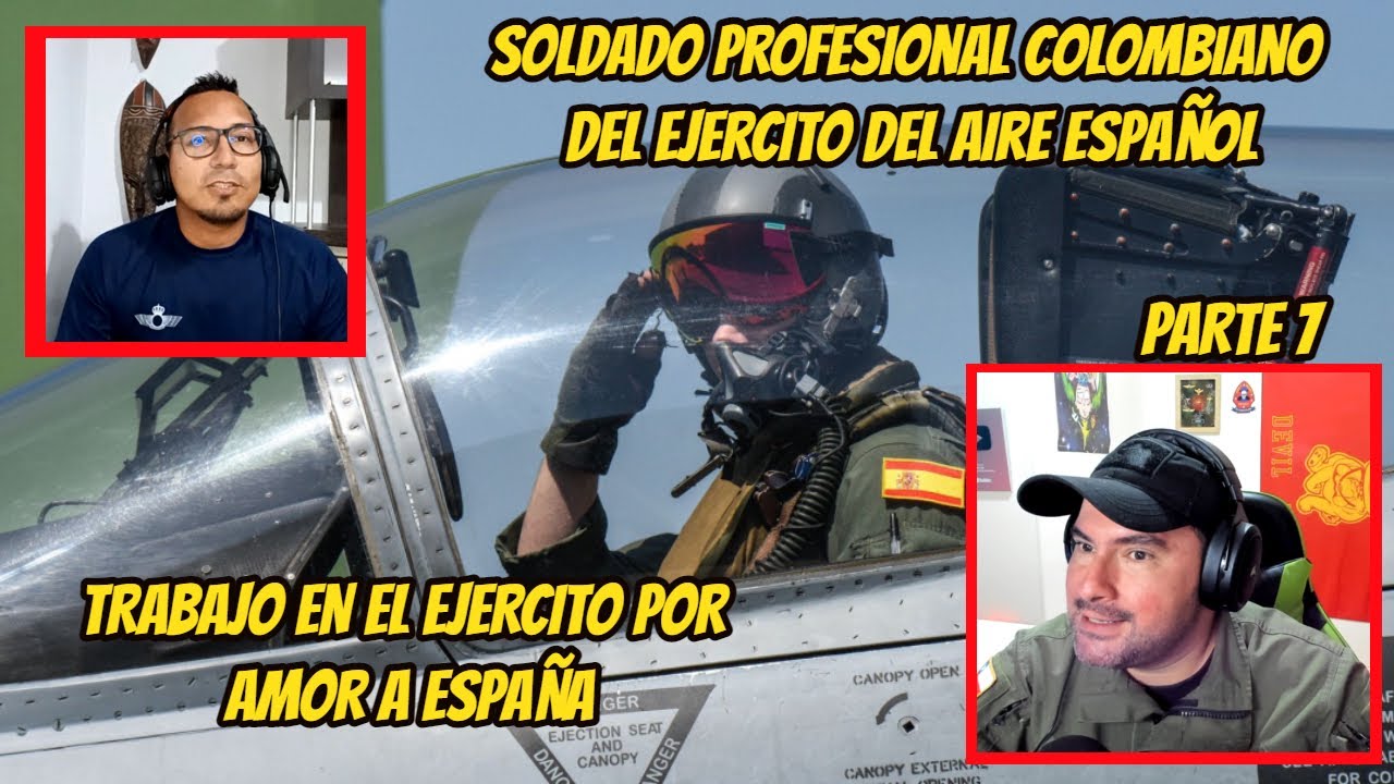 Soldado Profesional Colombiano del ejercito del aire  TRABAJO EN EL EJERCITO POR AMOR A ESPAÑA #7