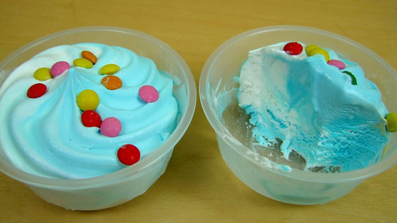 Blue Ice Cream and Ice Cream Zoo
