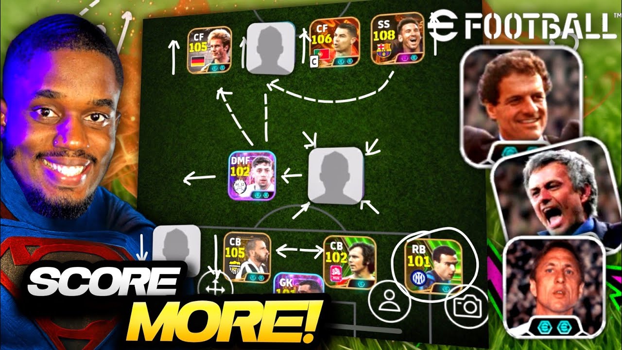 Prof BOF tries out THE MOST OFFENSIVE FORMATION: GUARANTEED GOALS!😱Best Attacking Formation✅