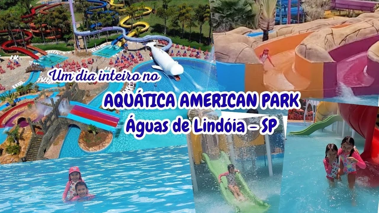 Vlog de um dia inteiro no Aqu&aacute;tica American Park | &Aacute;guas de Lind&oacute;ia - SP