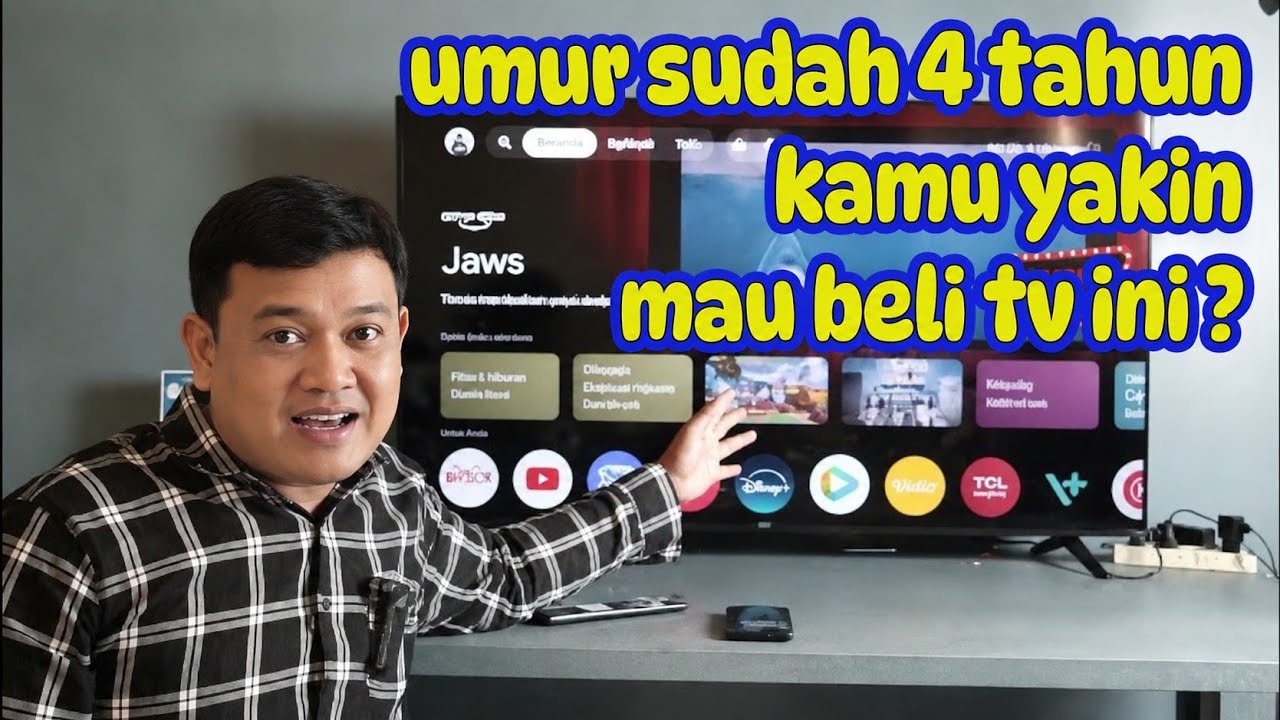 ULAS PEMAKAIAN GOOGLE TV TCL SELAMA 4 TAHUN