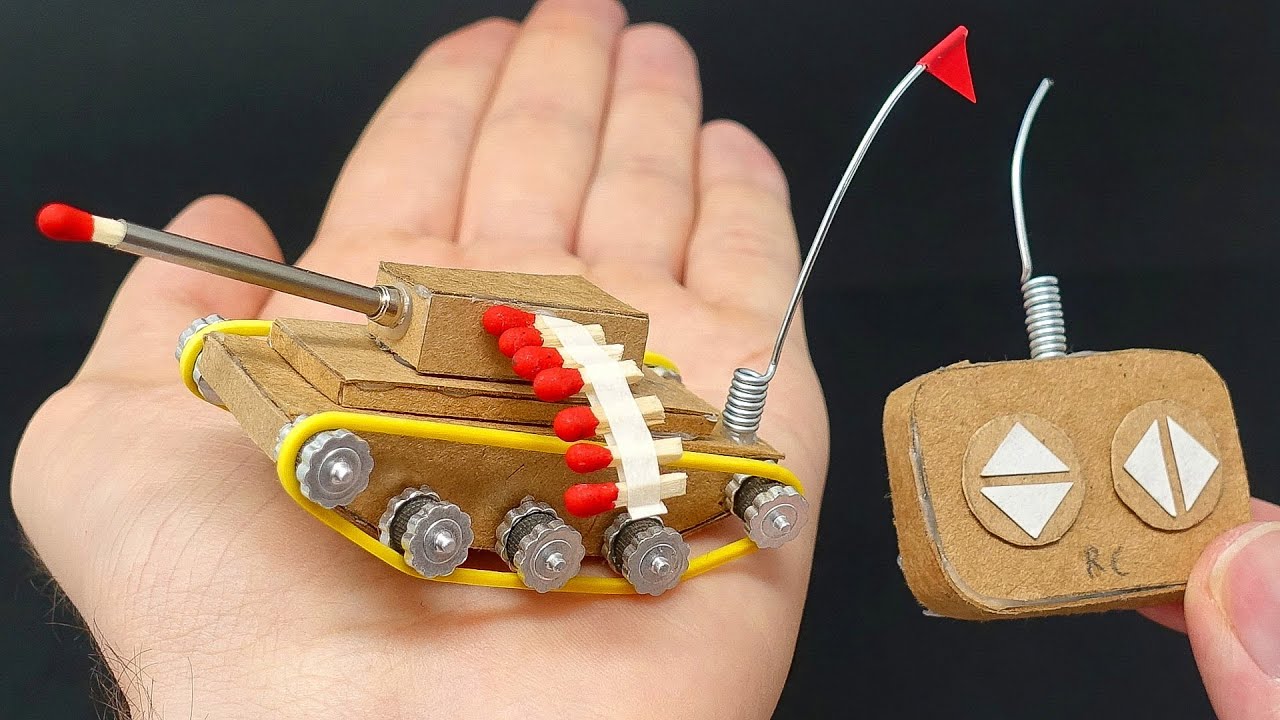 Ecco Il Carro Armato Radiocomandato Più Piccolo Del Mondo🚔🔥