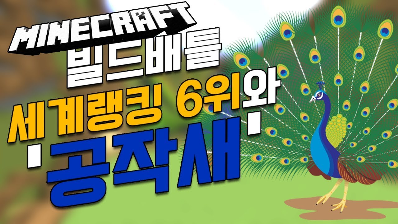 빌드배틀 세계랭킹6위와 듀오하면 생기는일?! 과연 어떤작품이?! [마인크래프트 빌드배틀 하이픽셀] - 소피