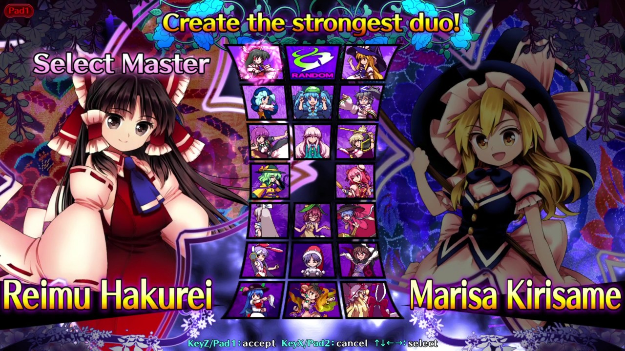 From 0 to max% Touhou 15.5 part 23 vs computers on all difficulties