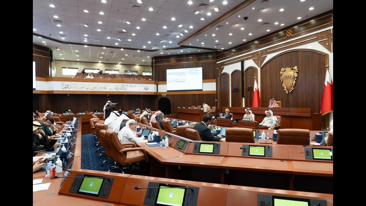 تغطية مركز الأخبار بتلفزيون البحرين لجلسة مجلس النواب السادسة عشرة