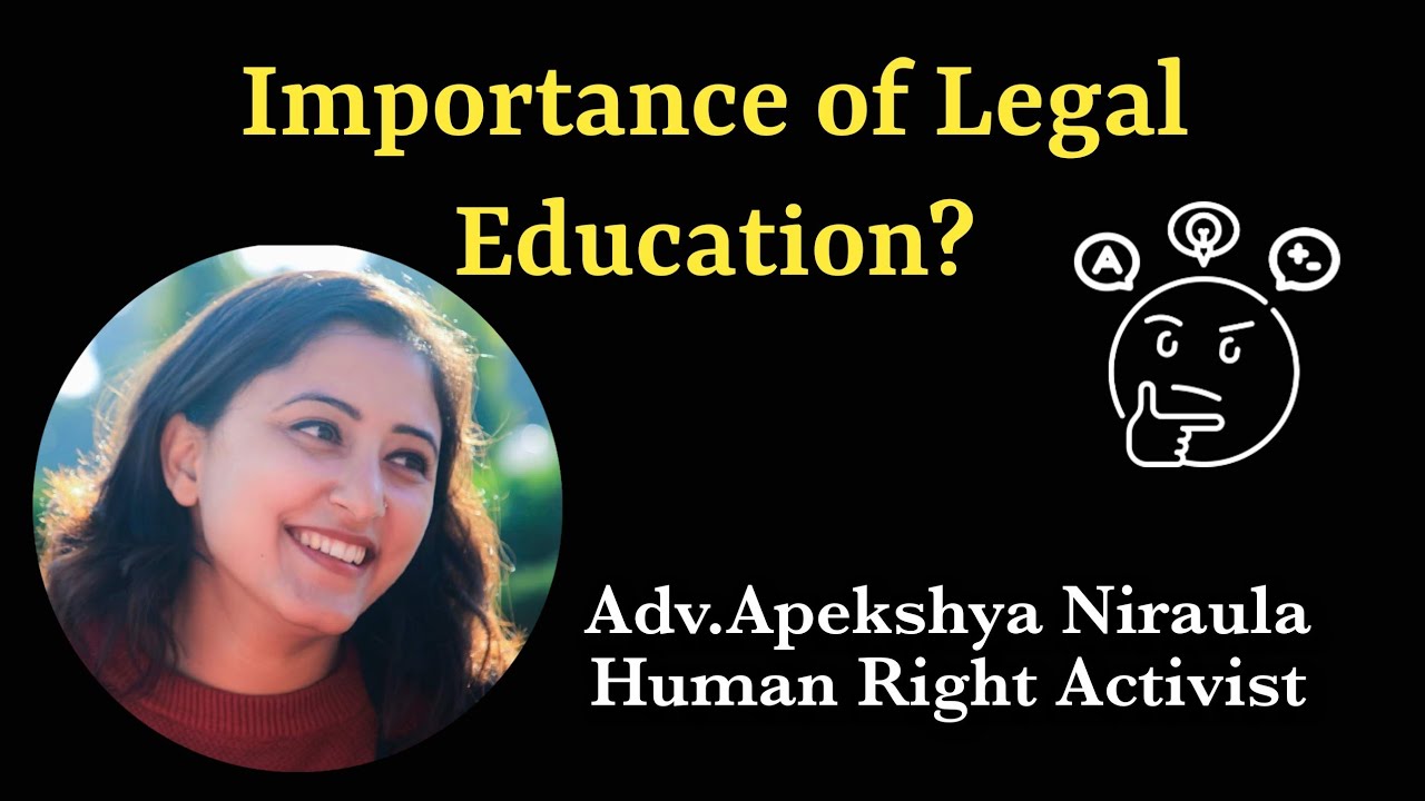 Importance of legal education in Nepal | Adv. Apekshya Niraula| DeJure Institute of Law