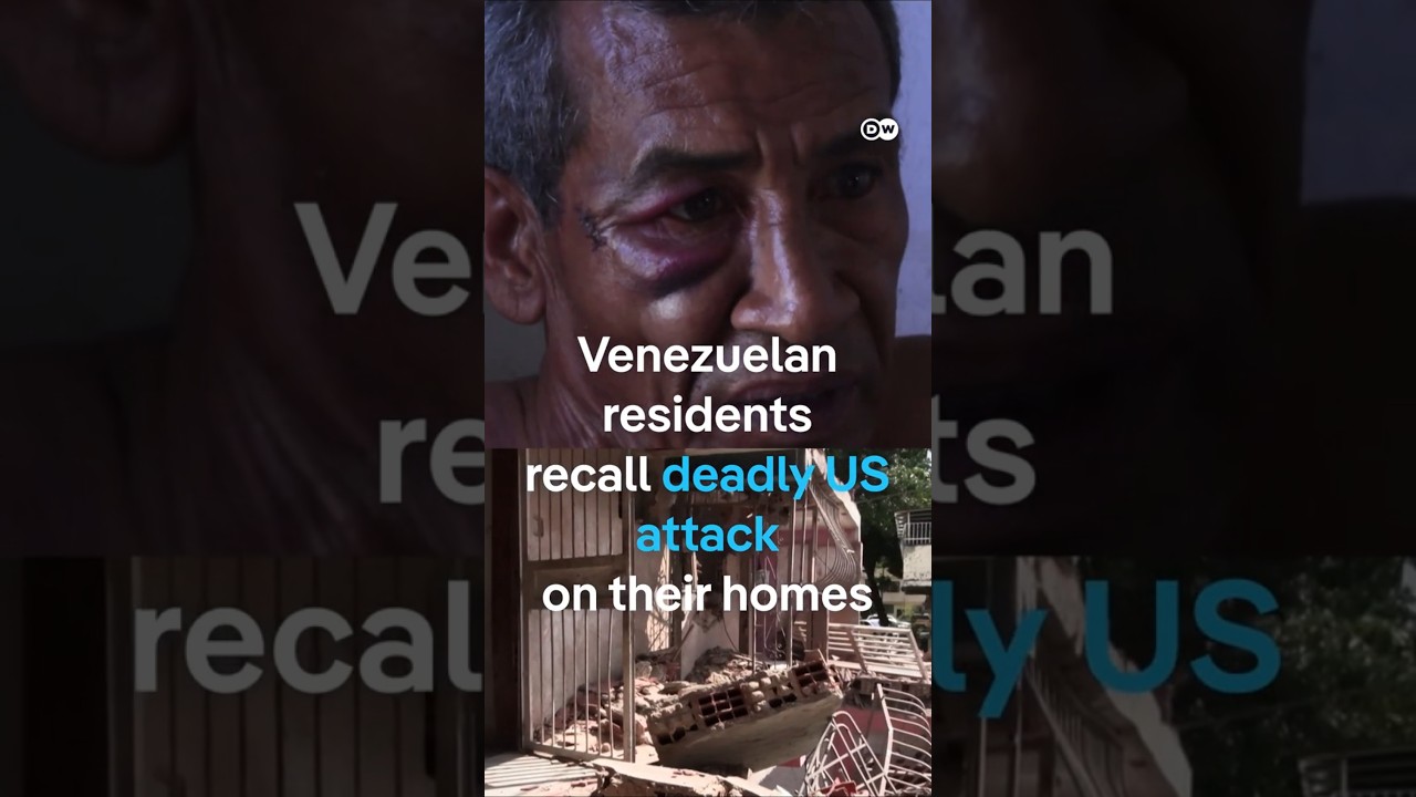 Venezuelan residents recall deadly US attack on their homes | DW News