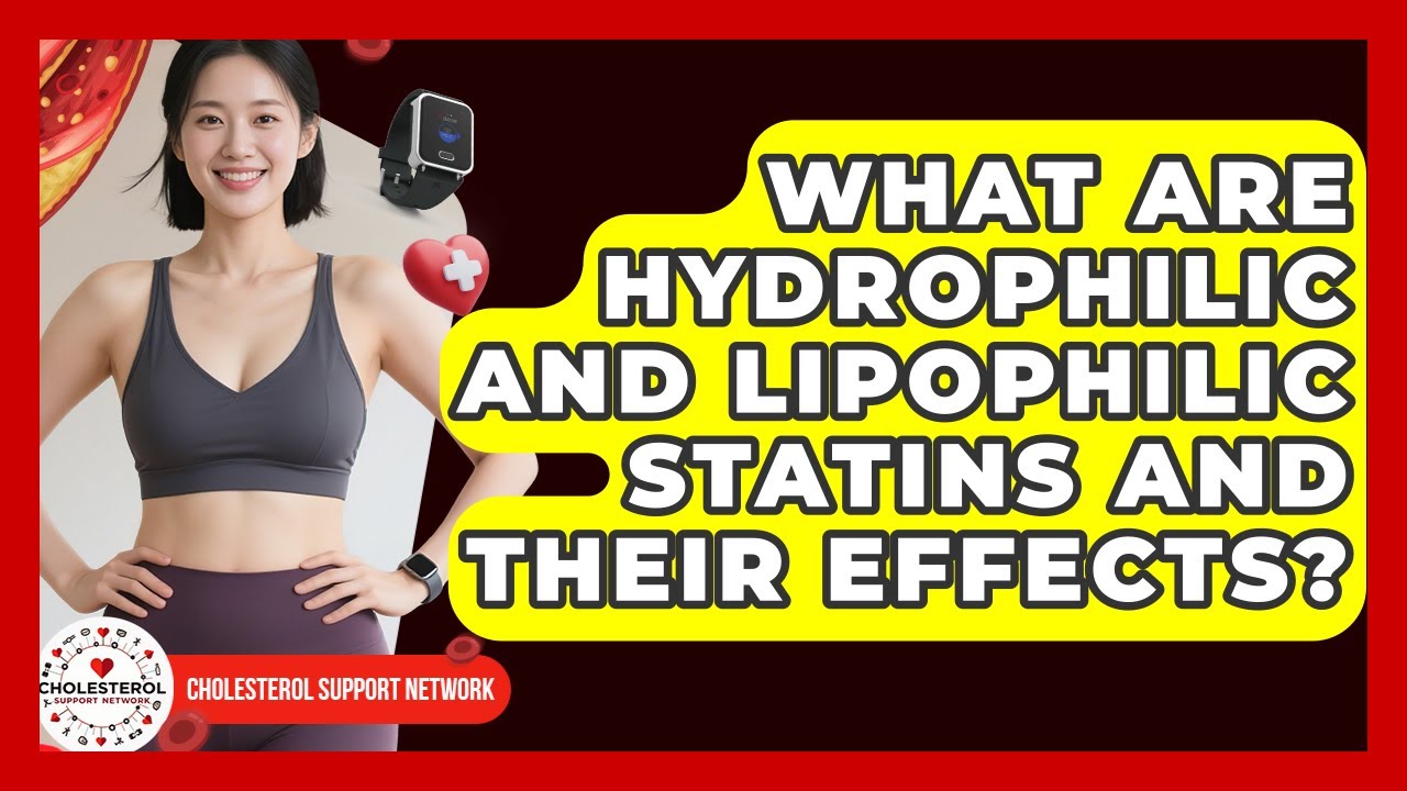 What Are Hydrophilic And Lipophilic Statins And Their Effects? - Cholesterol Support Network