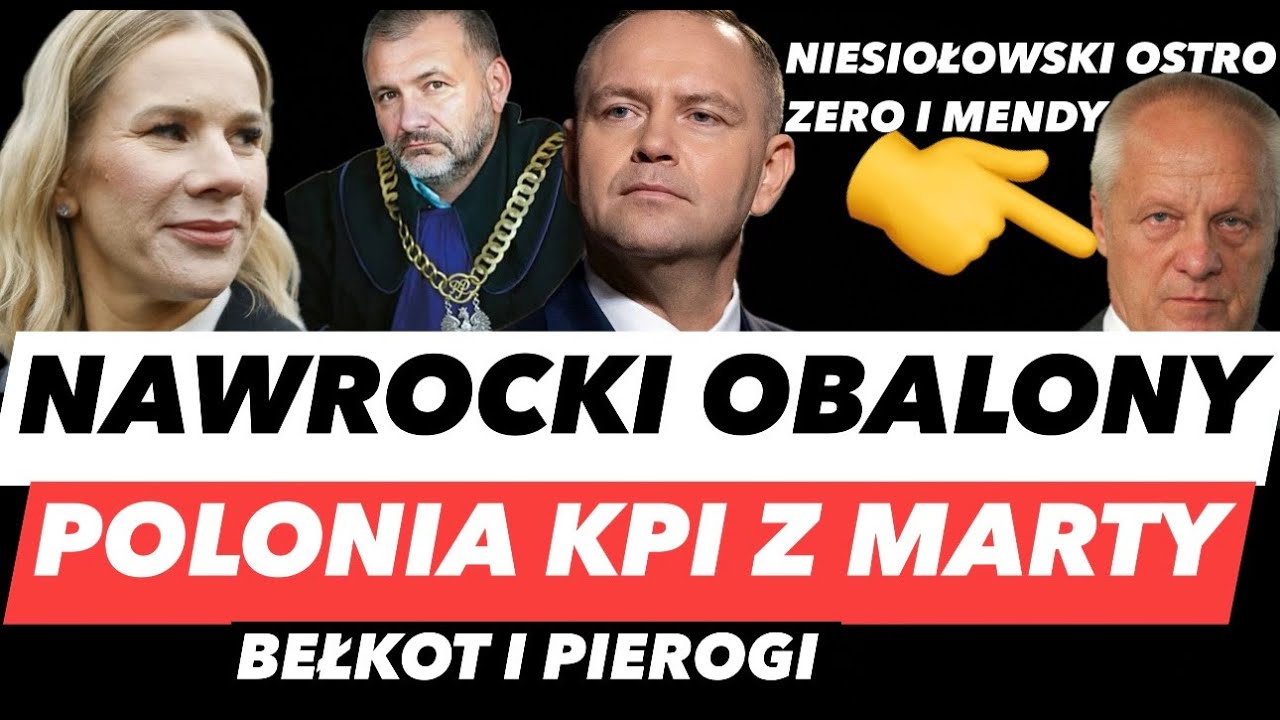 NAWROCKI ODWOŁANY &ndash; SĄD UNIEWAŻNIŁ WYBORY❗️NIESIOŁOWSKI ZGNOIŁ KACZYŃSKIEGO I ŻONA BATYRA WYŚMIANA