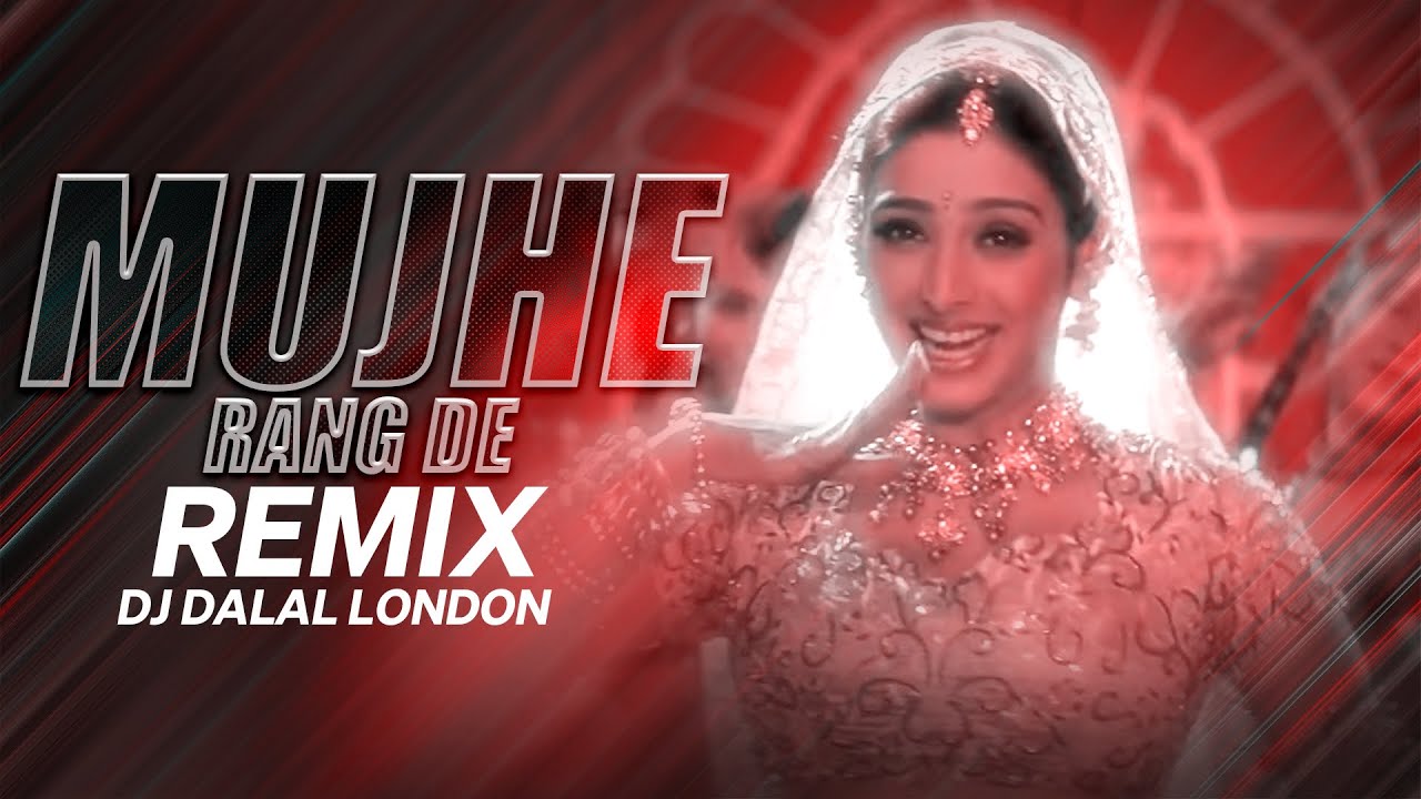 Mujhe Rang De | Asha Bhosle | Remix | DJ Dalal London | Sunix Thakor Visuals | A.R Rahman | Tabu