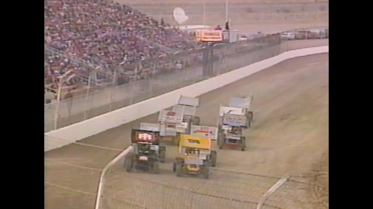 1998 Dirt Track at Las Vegas Motor Speedway - World of Outlaws Sprint Cars