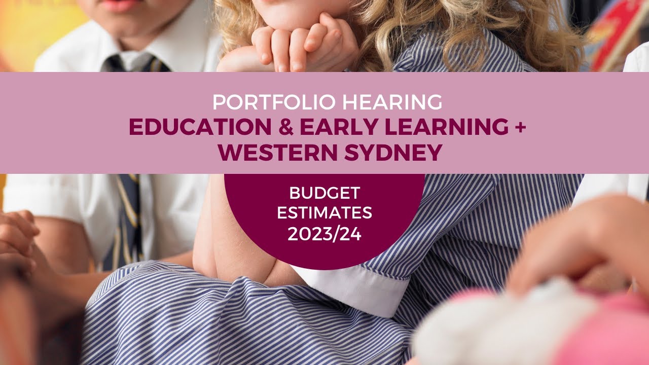 Budget Estimates 2023-2024 - PC 3 - Hon Prue Car MP - 20 February 2024