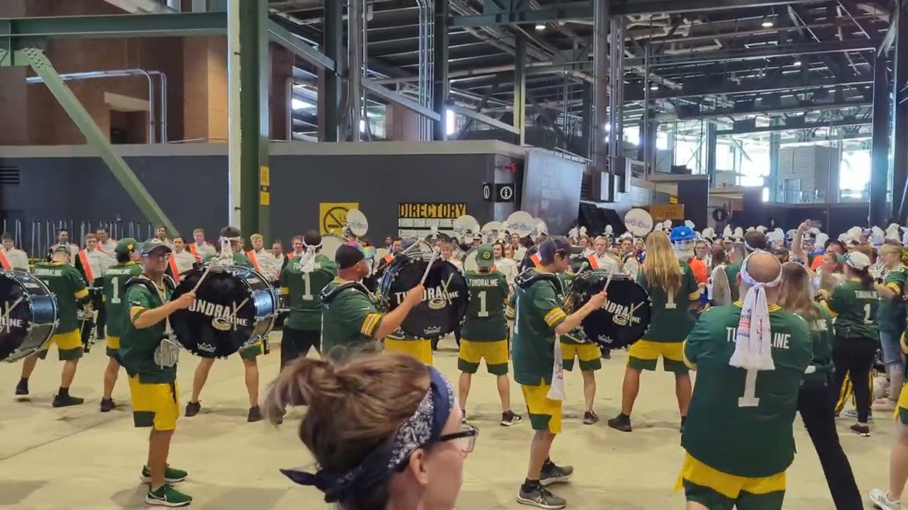 UW Platteville Drumline and the Tundra Drumline October 20, 2024