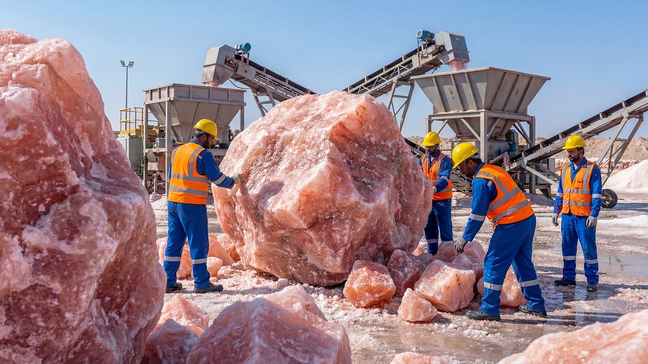Inside Himalayan Salt Mining: A Food Manufacturing Documentary On This Expensive Food