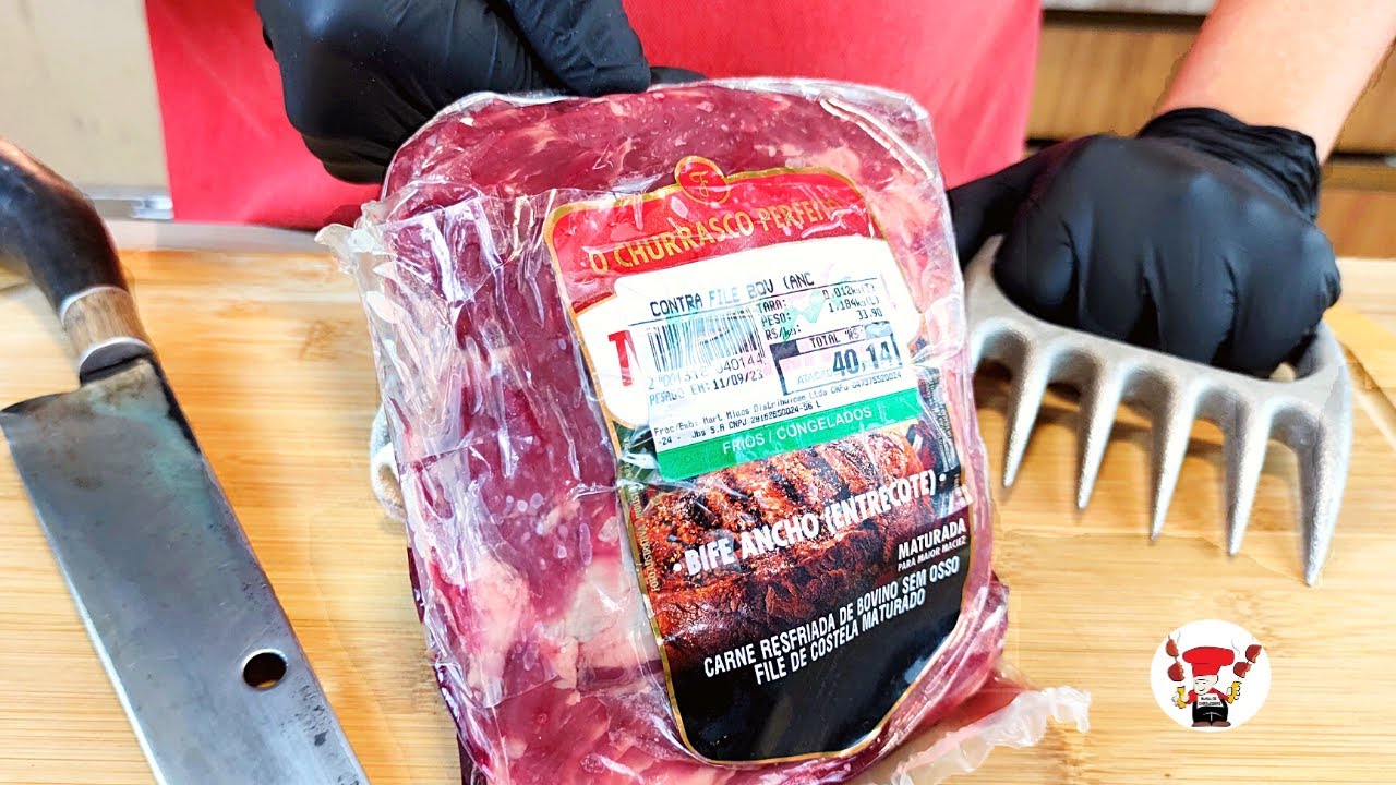 Como Fazer Bife Ancho Maturado na Churrasqueira Perfeito
