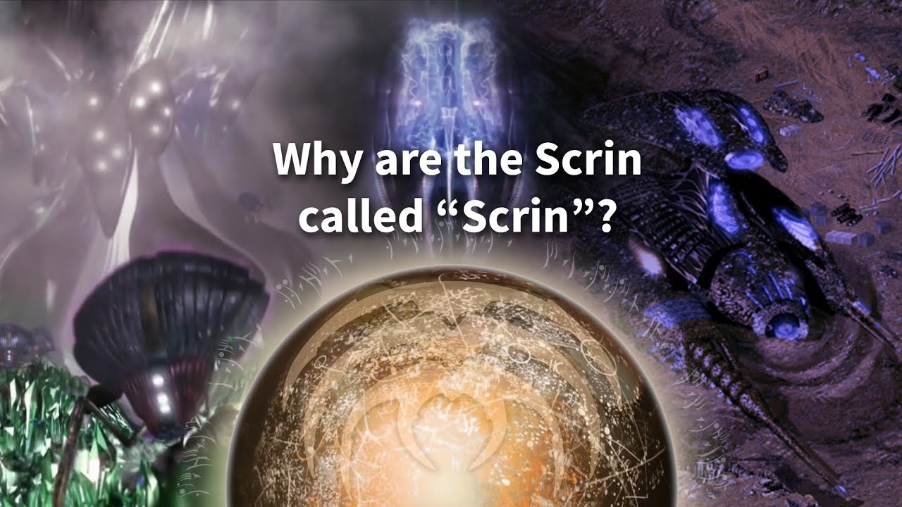 Why are the Scrin called 