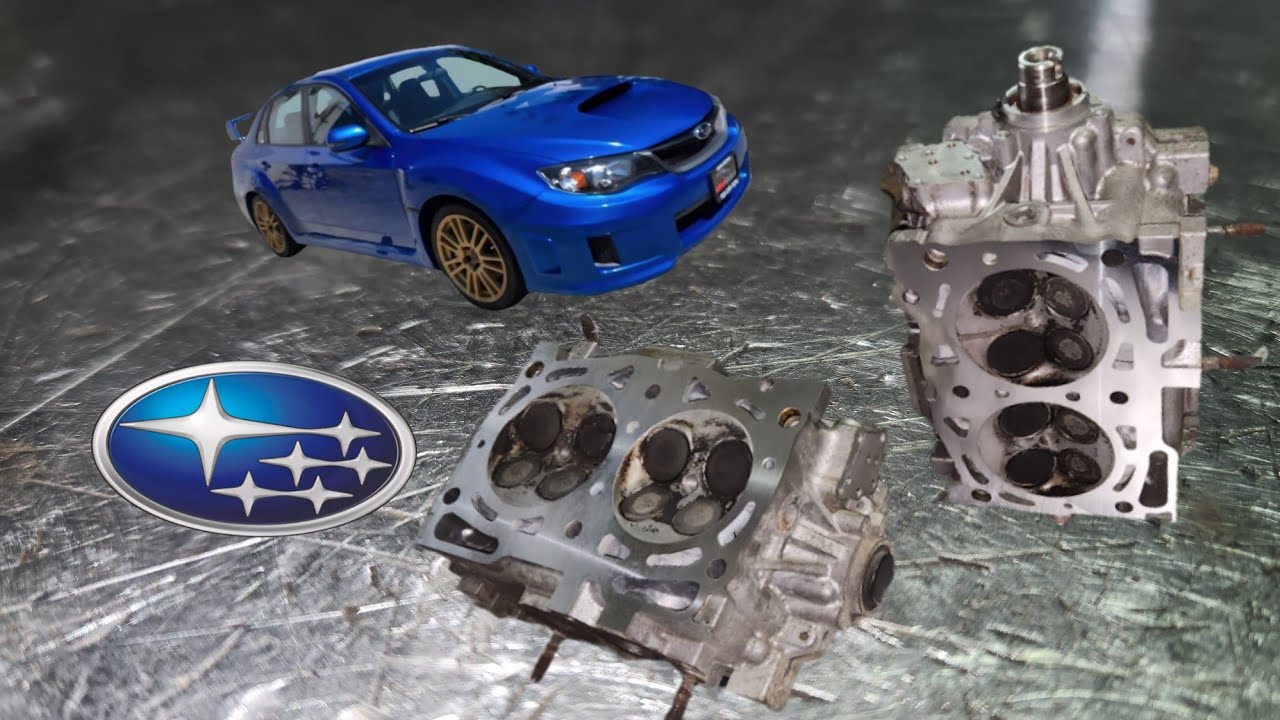 PRESSURE TESTING AND SURFACING SUBARU HEADS 