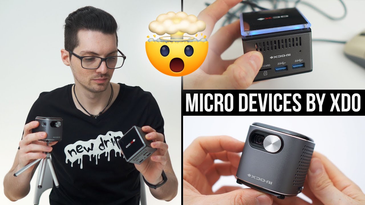 XDO Pico Devices Review (Ultra Portable Micro Beamer & Desktop PC)