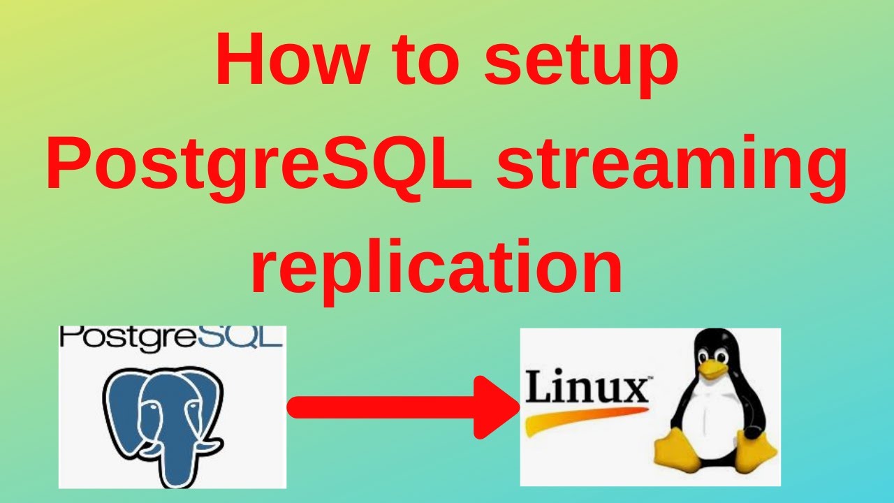 49. PostgreSQL DBA: Как пошагово настроить потоковую репликацию в PostgreSQL в Ubuntu