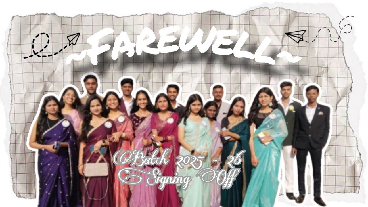 Vlog 1| Last Chapter : End Of Beginning| Farewell Vlog