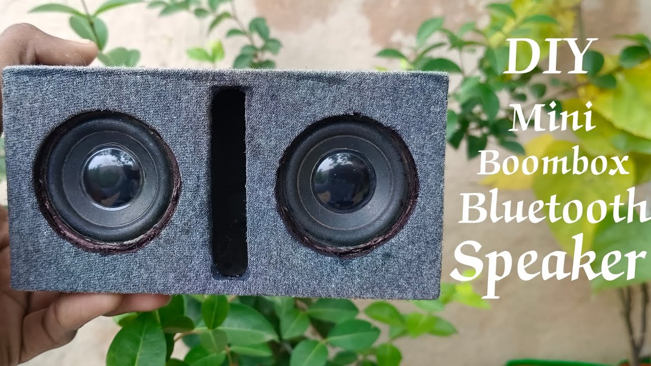 How To Make Mini Bluetooth Speaker at Home || DIY Mini Bluetooth speaker 🔊 #diy #bluetooth #speaker