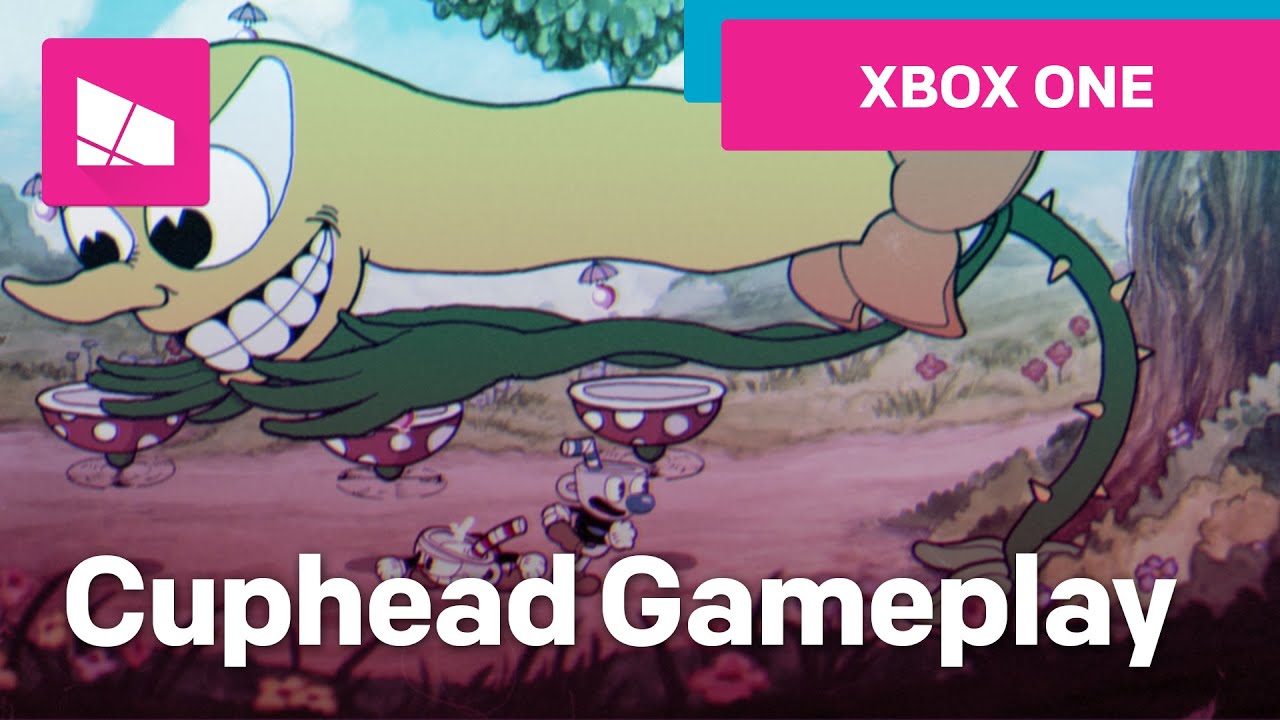 Cuphead Xbox One co-op gameplay (Gamescom 2015)