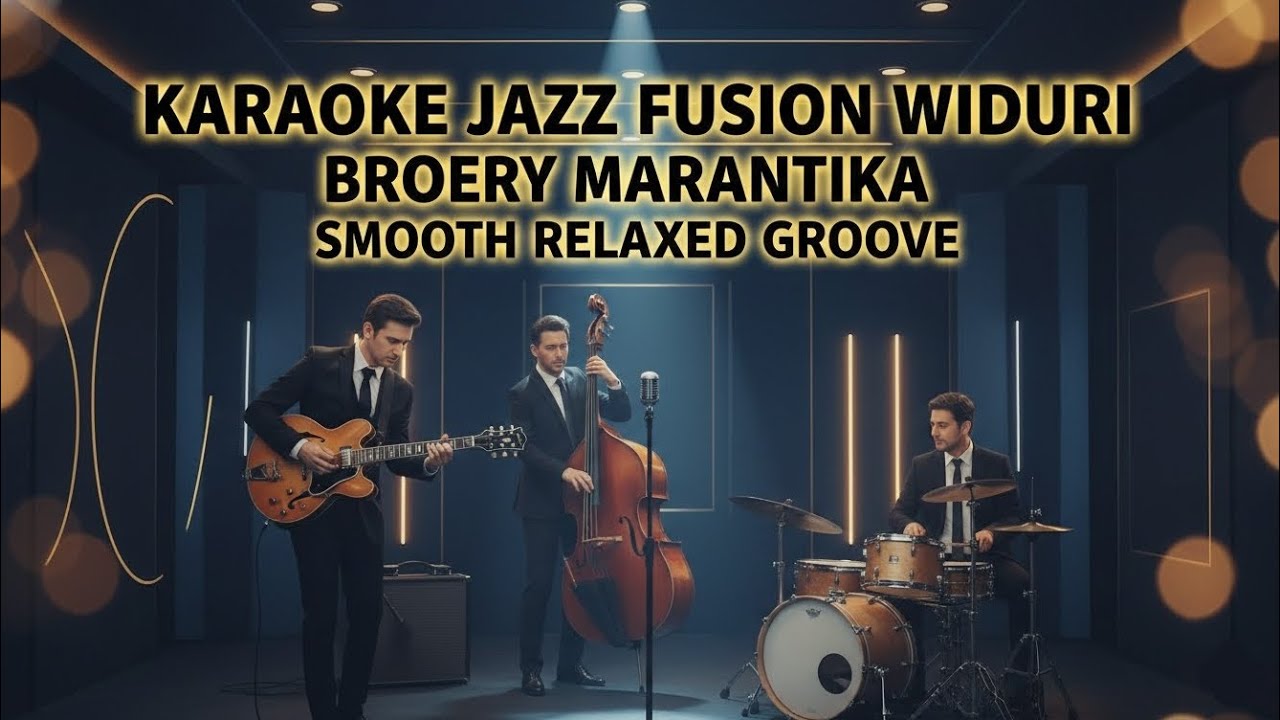 [KARAOKE] Widuri - Broery Marantika | Jazz Fusion Version | Smooth & Emotional Groove