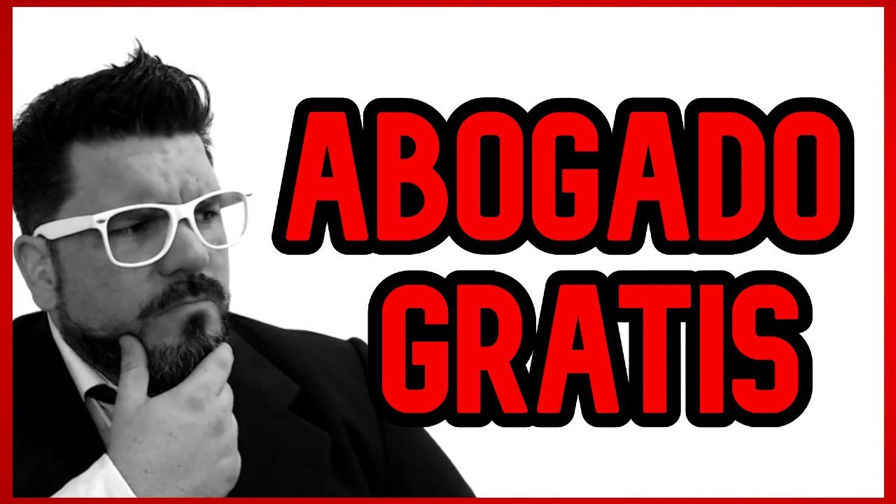 🟩 Donde conseguir un ABOGADO GRATIS