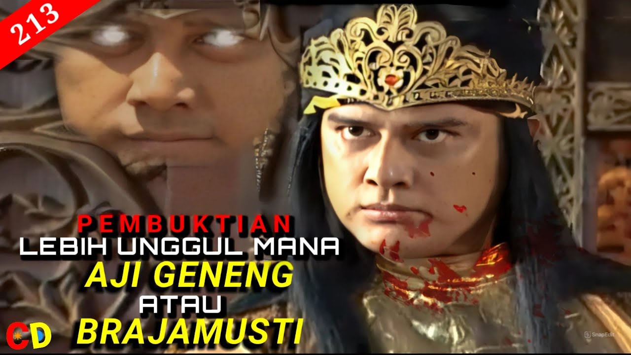 LEDAKAN DAHSYAT DARI BRAJAMUSTI DAN AJI GINENG - ALUR FILM ANGLING DHARMA