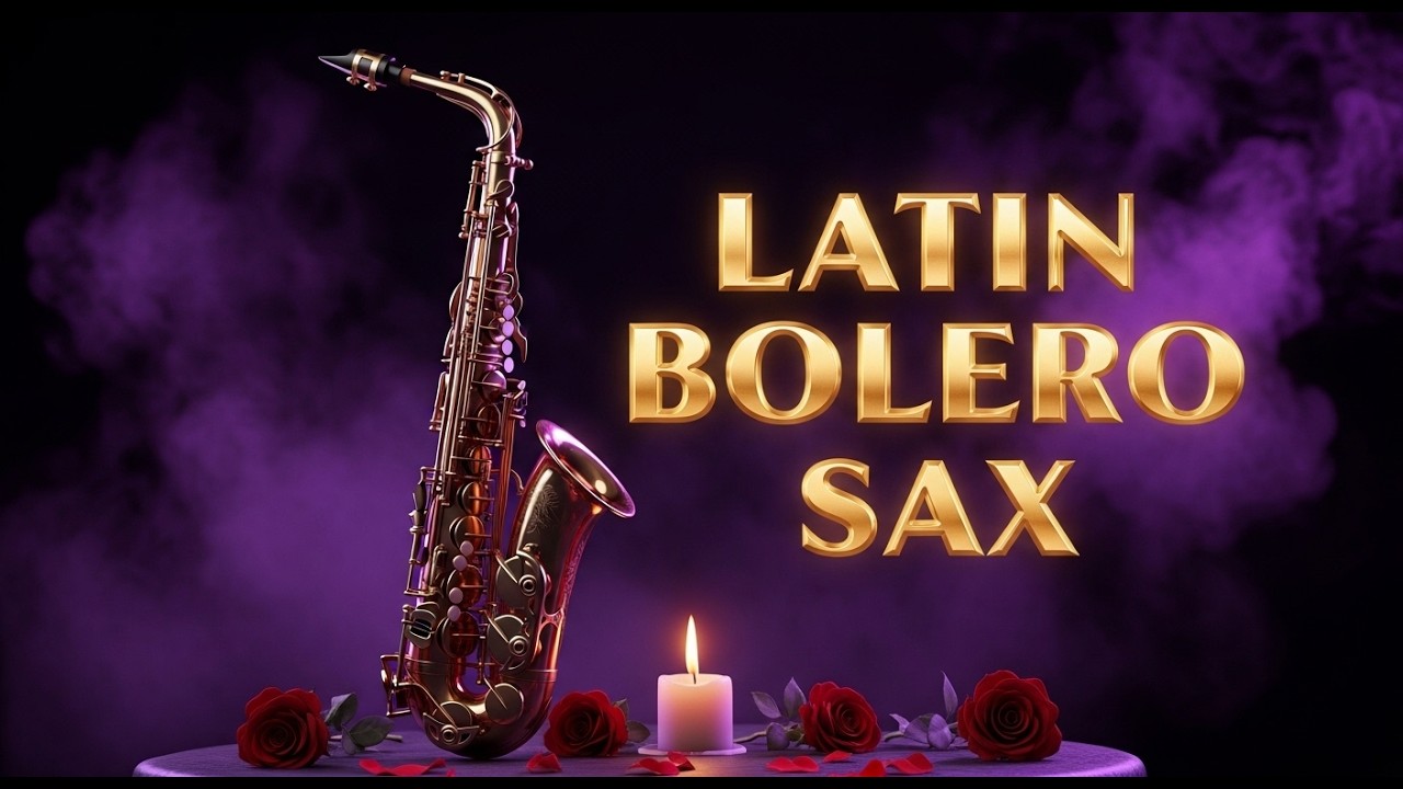 Latin Bolero Sax Love Night | Música para Cena Romántica Elegante