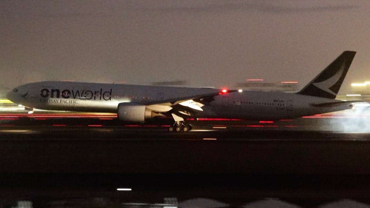 國泰寰宇一家777-300ER再訪高雄小港！高雄機場飛機起降｜Plane Spotting at Kaohsiung Int’l Airport (KHH/RCKH)