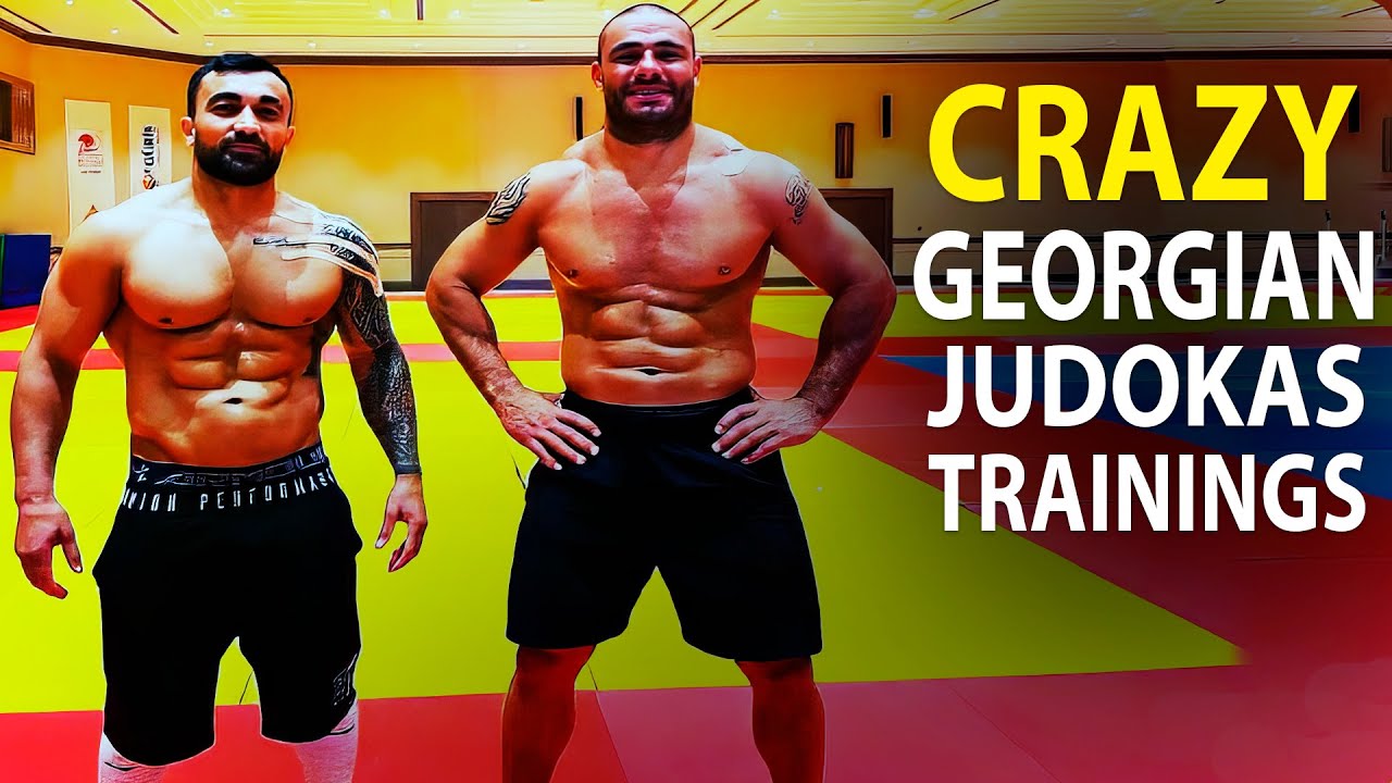 Explosive and Powerful Judo Trainings of Crazy Georgian Judokas in the Gym