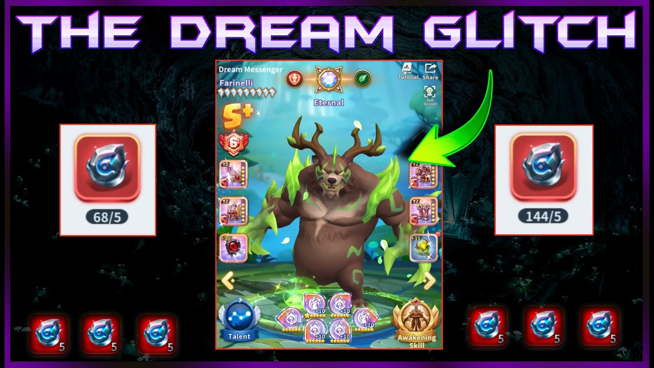 The Dream Glitch + 40 Advance Recast chances to pull some heat...