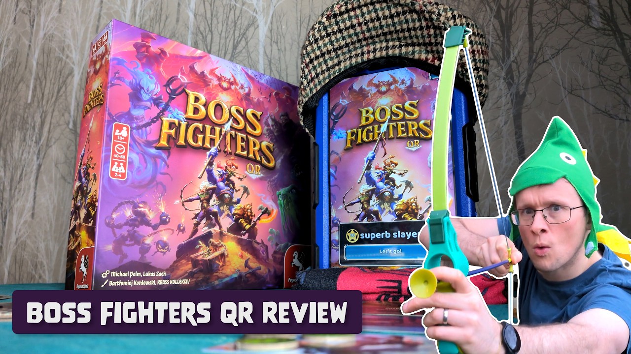 A hybrid full of discovery - Boss Fighters QR Review