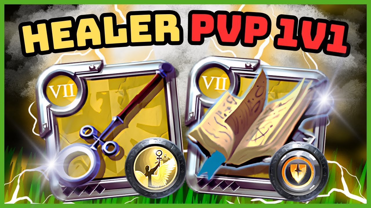 ​​😇​NO ONE EXPECTS A HEALER IN A 1V1 😱 | Albion Online Off-meta with a surprising PvP healing nerf!😇