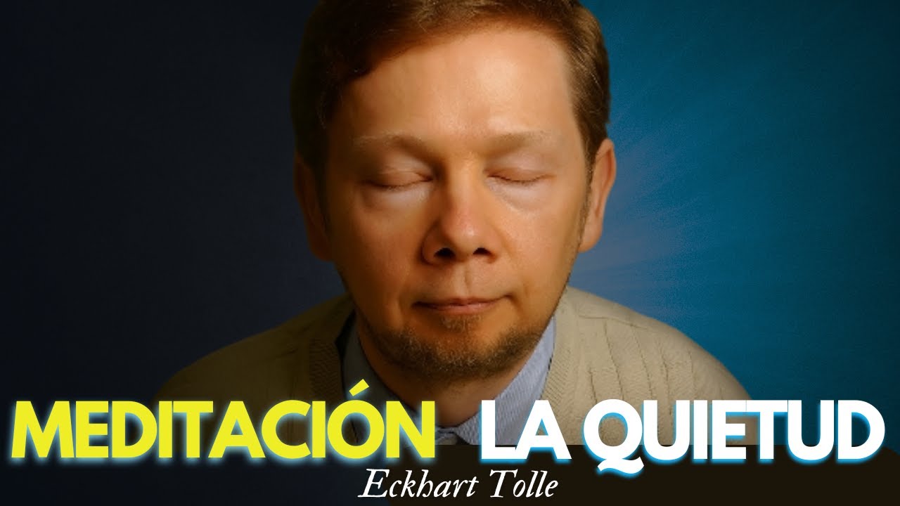 Cómo encontrar TRANQUILIDAD en la VIDA cotidiana |  MEDITACIÓN Eckhart Tolle