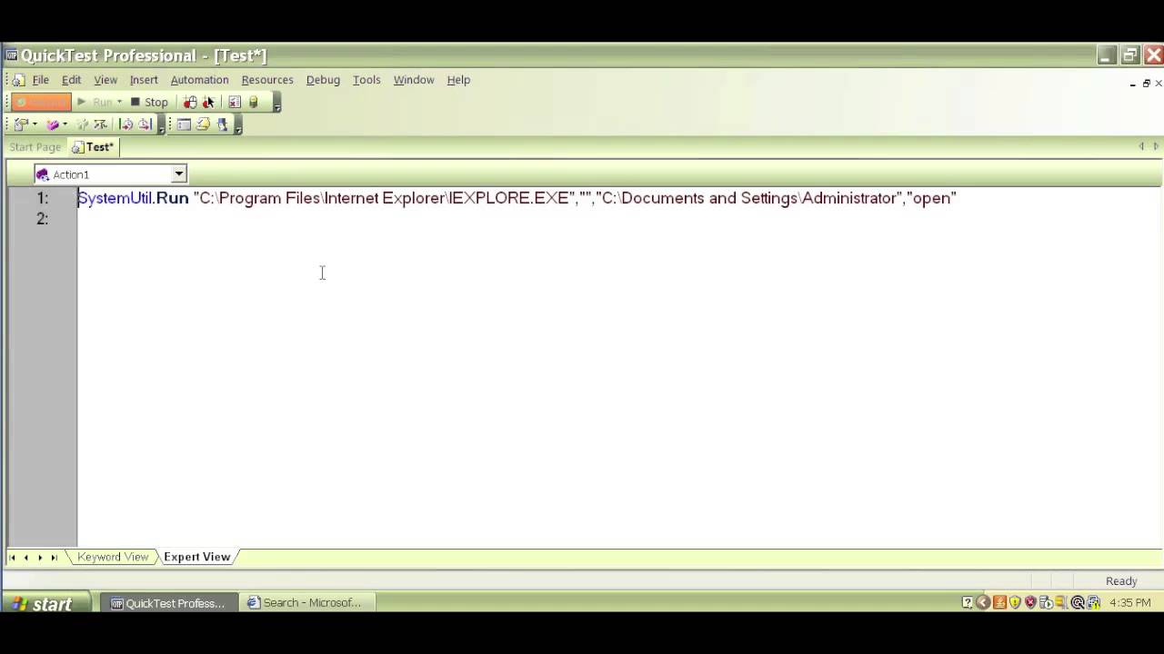 Getting started with QTP - QTP Tutorial Video 5 of 20
